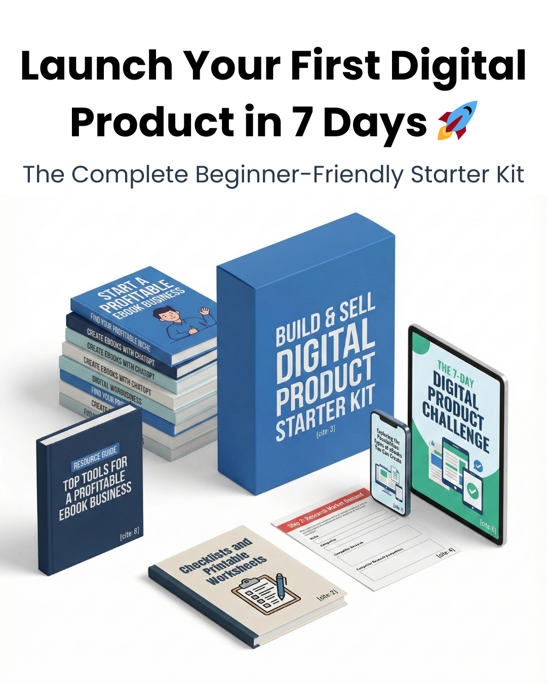 COMPLETE Build & Sell Digital Product Starter Kit