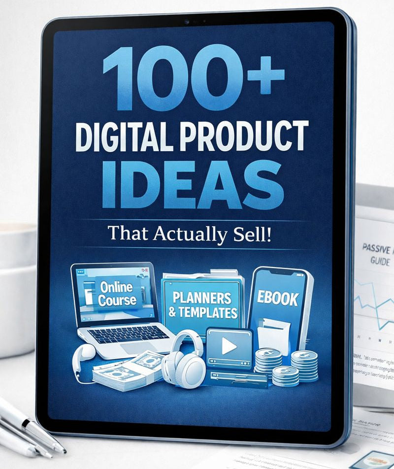 100+ Digital Product Ideas That Actually Sell